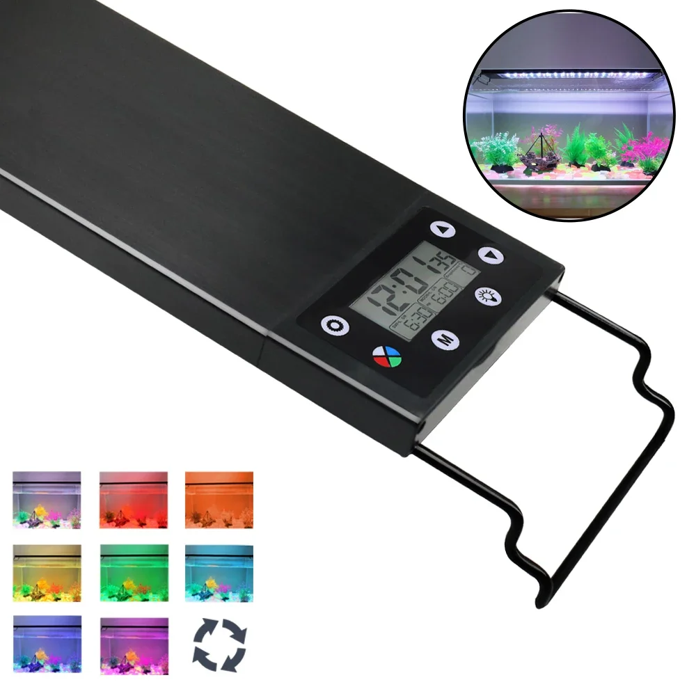 Aquarium Plant Grow Light - Водонепроницаемая IP68 осветительная лампа для аквариума,