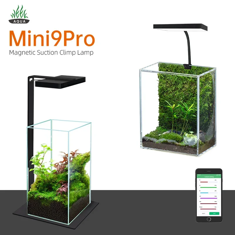 Aquarium Plant Grow Light - WEEK AQUA Mag Pro USB Нано-лампа