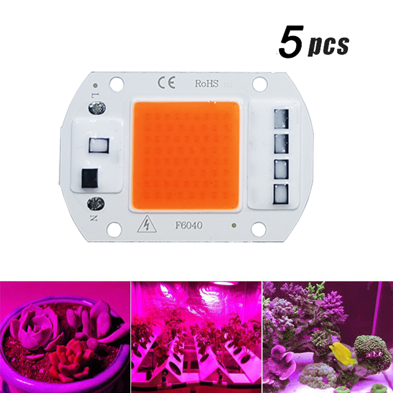 Led Planted Tank Light - 5 шт. светодиодный светильник COB для