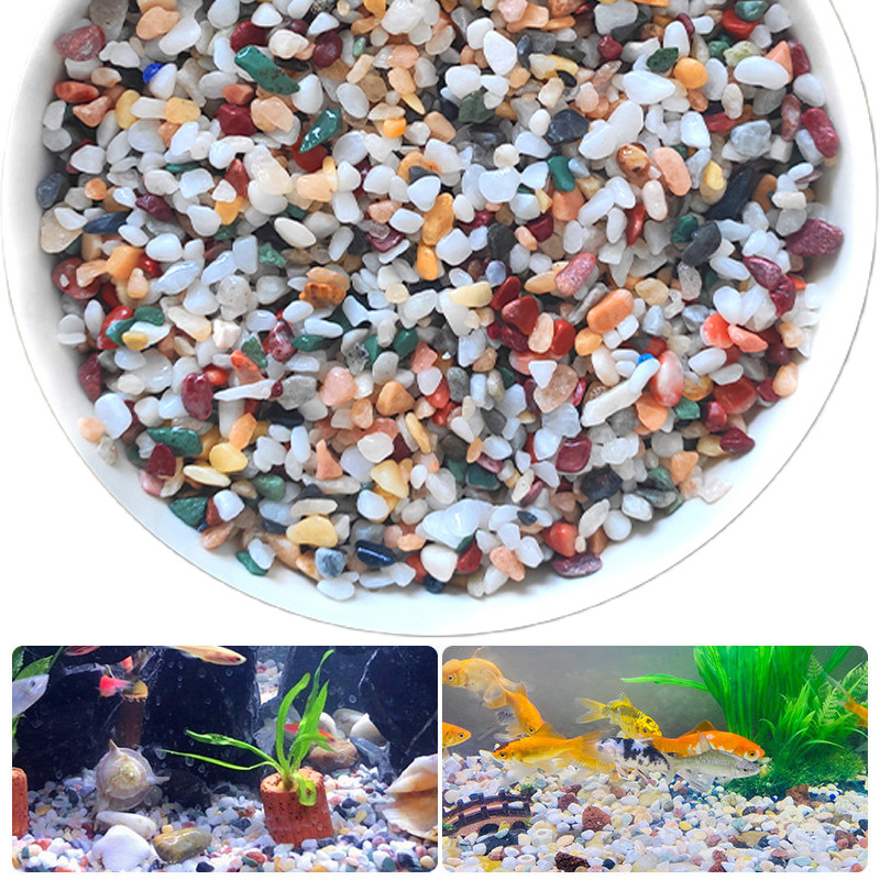 Aquarium Plant Gravel - Натуральный гравий 200~1000 г для микроландшафта,