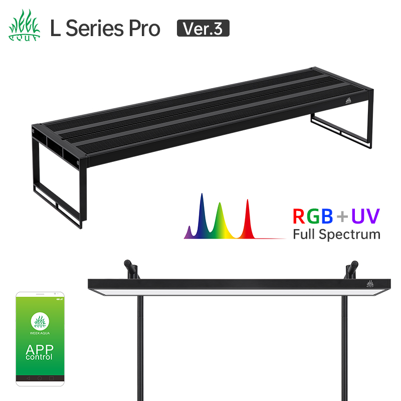 Aquarium Plant Grow Light - WEEK AQUA L Series APP Control