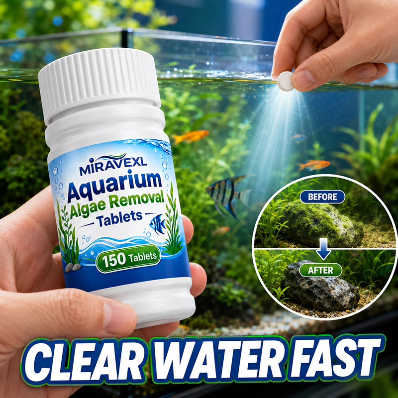 Aquarium Plant Grass - Таблетки MIRAVEXL 150 для удаления водорослей