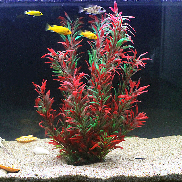 Aquarium Planting Ideas - 50 см искусственный аквариум редкие растения