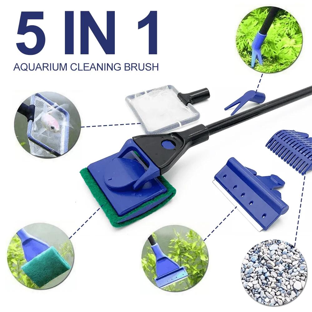 5в1 инструмент для чистки аква – обзор и цена Aquarium Plant Gravel