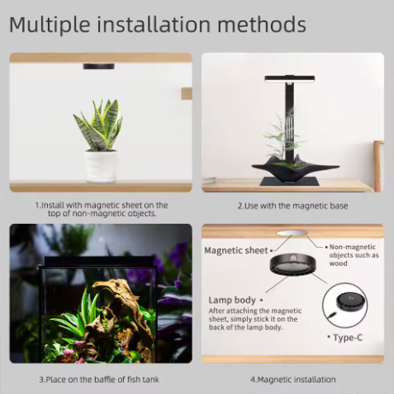 Лампа для растений WEEK AQUA M – обзор и цена Aquarium Plant Grow Light