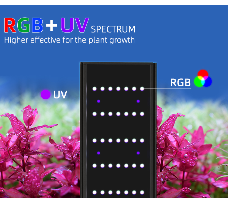 WEEK AQUA L Series APP Control – обзор и цена Aquarium Plant Grow Light