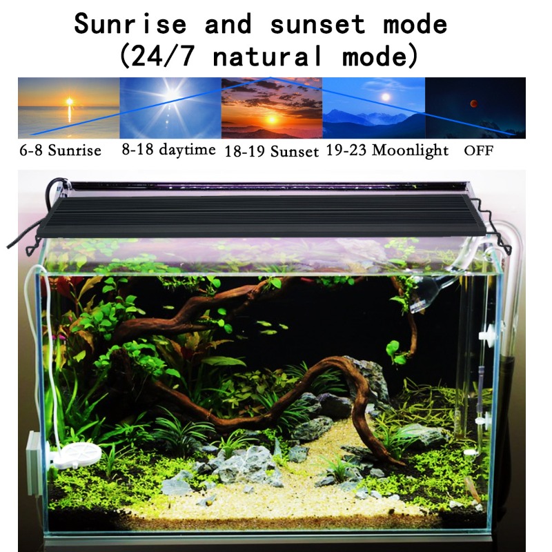 Светодиодный светильник для ак – обзор и цена Aquarium Plant Grow Light