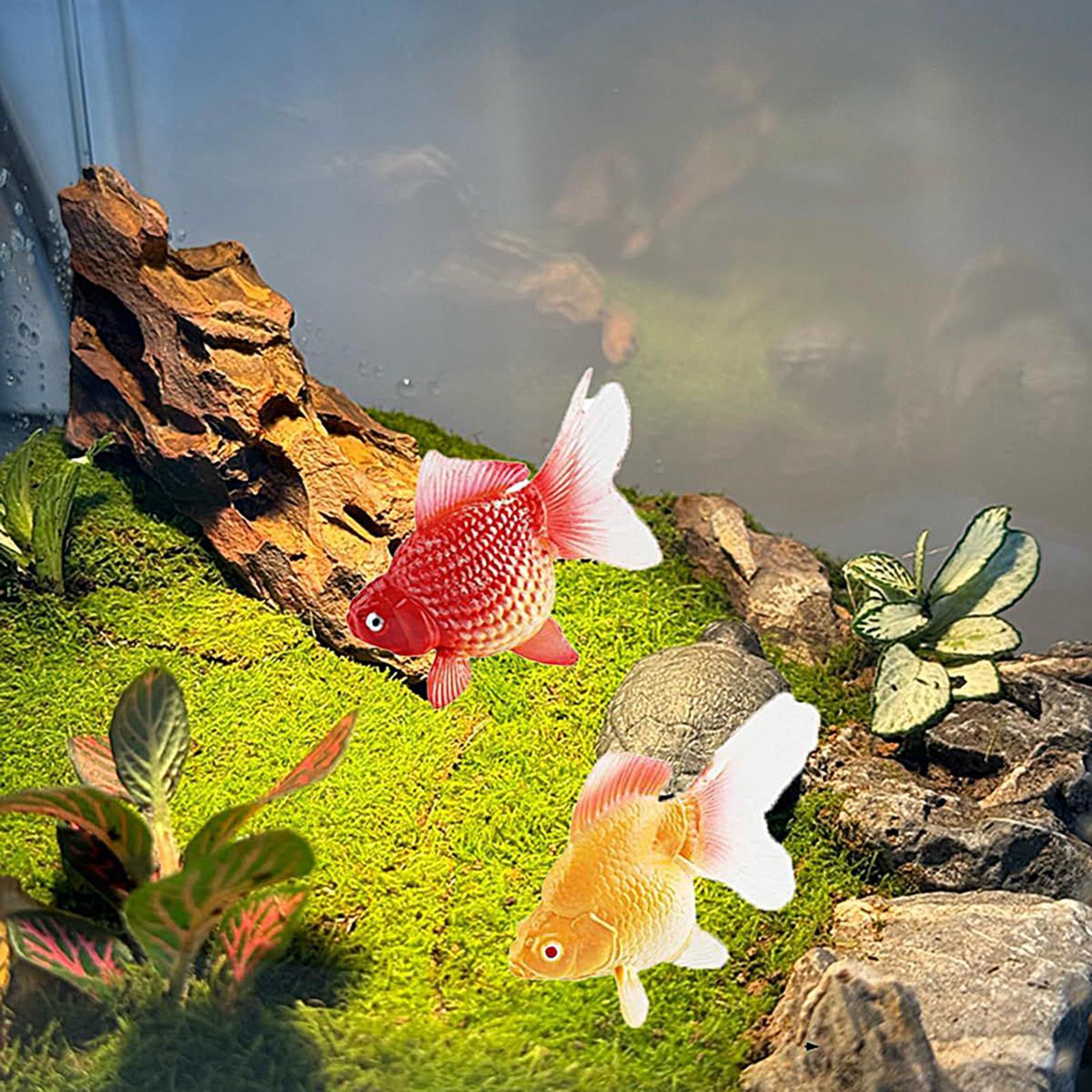 Искусственные золотые рыбки, 2 – обзор и цена Aquarium Plant Yellowing