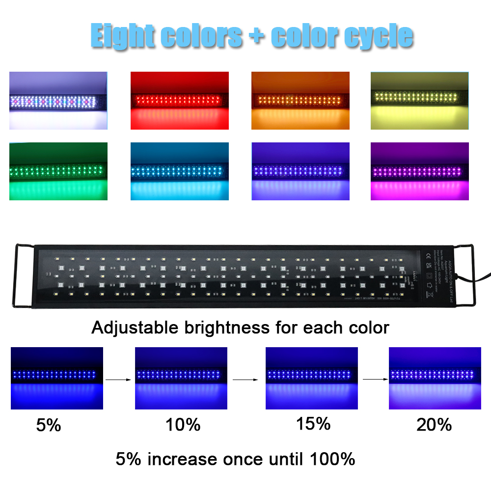 Светодиодный светильник для ак – обзор и цена Aquarium Plant Grow Light