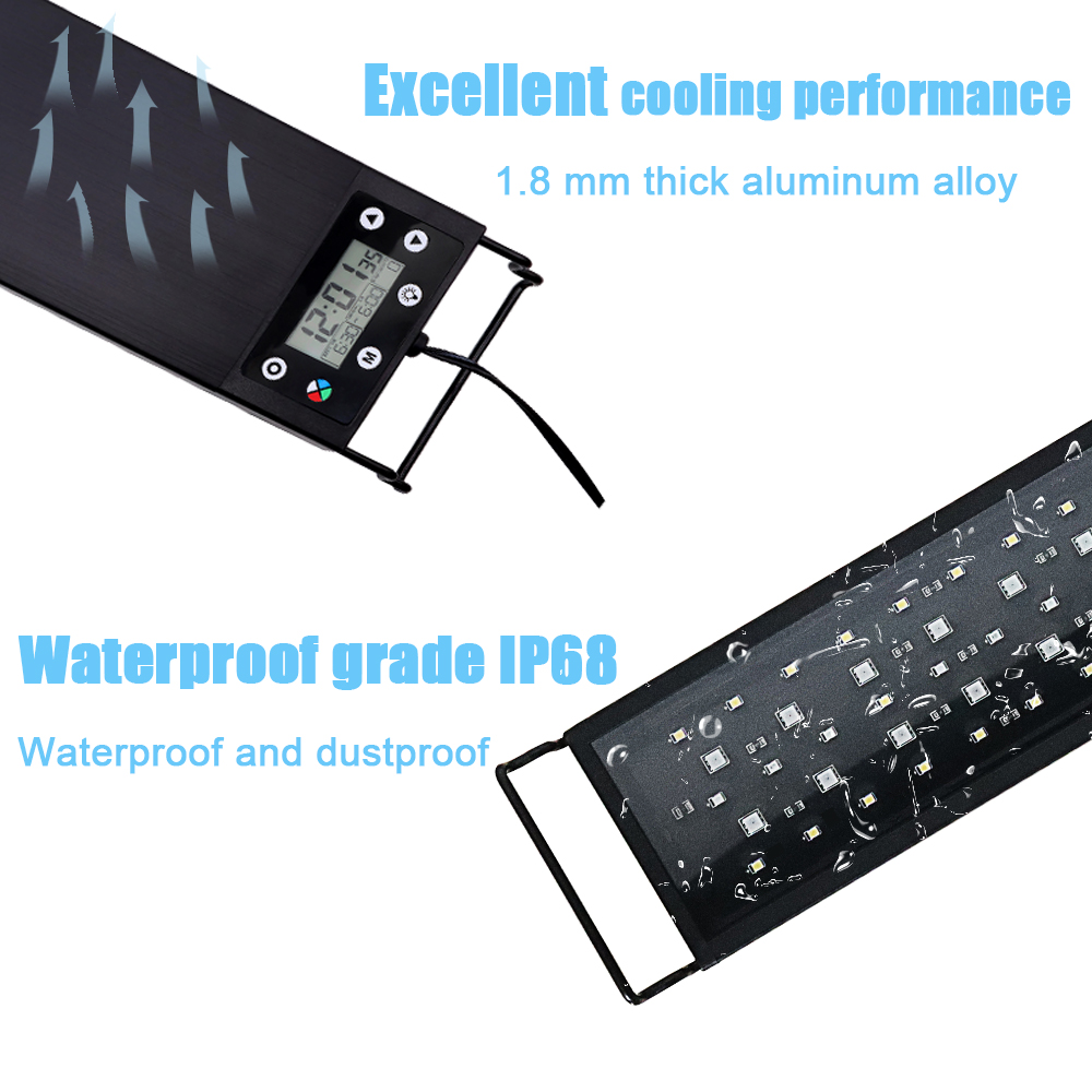 Светодиодный светильник для ак – обзор и цена Aquarium Plant Grow Light