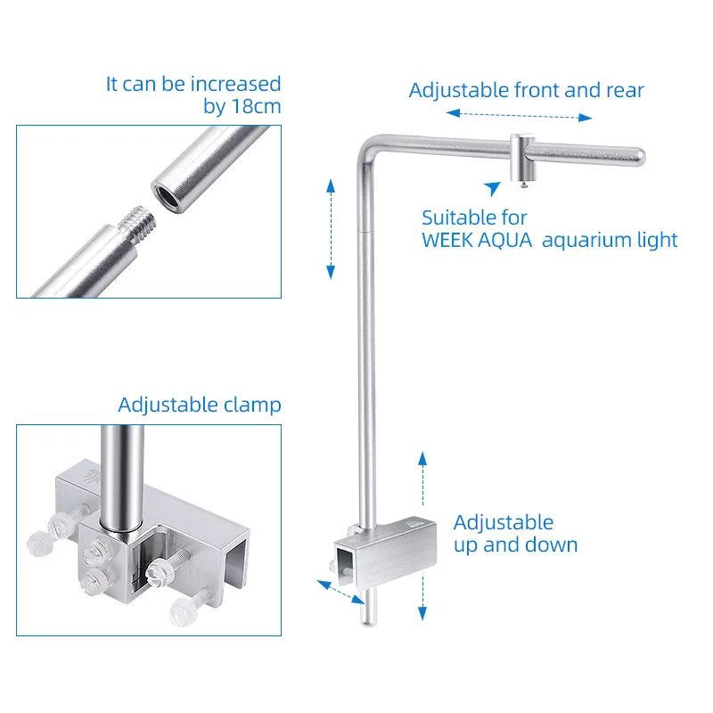 Подставка для аква-света Week, – обзор и цена Aquarium Plant Grow Light